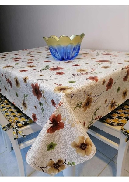 Elyaflı Pvc Muşamba - Fantastik Desenli Silinebilir Masa Örtüsü