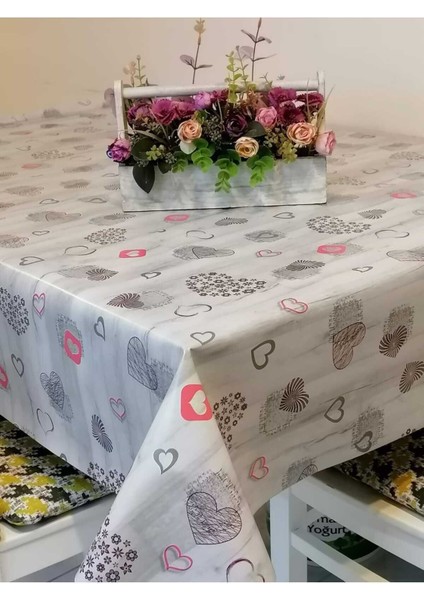 Elyaflı Pvc Muşamba - Desenli Silinebilir Masa Örtüsü modelleri