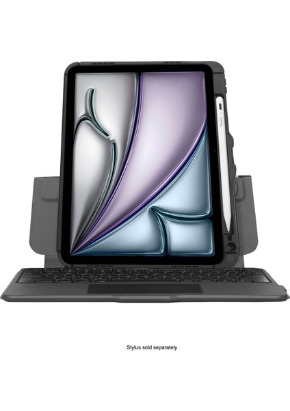 THZ967TR Versavu iPad Air 11" (M3,m2) & iPad Pro 11" & iPad 10.9" Uyumlu Touchpad ve Aydınlatmalı Türkçe Klavyeli Kılıf