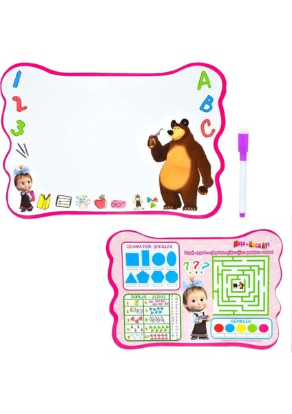 Bfs Maşa ile Koca Ayı Yazı Tahtası