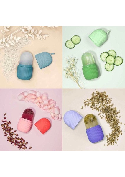 Yüz ve Göz Altı Için Silikon Buz Masaj Aleti - Soğuk Terapi buz silindiri - GMS5759-2495 fırsatları