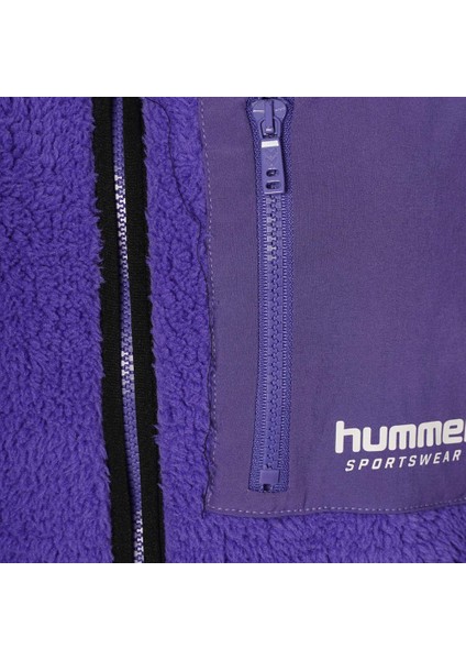 922363-2893 Arun Bayan Fermuarlı Mor Polar Sweatshırt