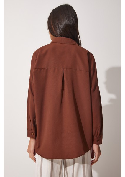 Oversize Basic Gömlek