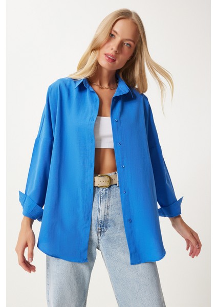 Oversize Basic Gömlek modelleri