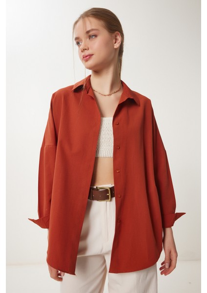 Oversize Basic Gömlek