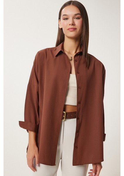 Oversize Basic Gömlek