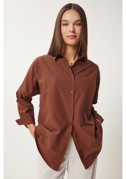 Oversize Basic Gömlek