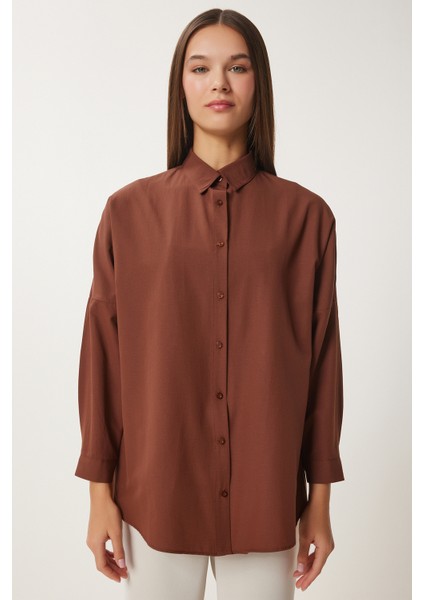 Oversize Basic Gömlek