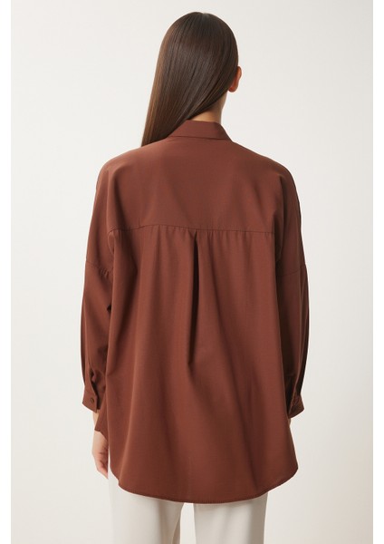 Oversize Basic Gömlek