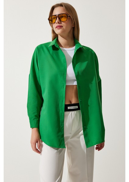 Oversize Basic Gömlek modelleri