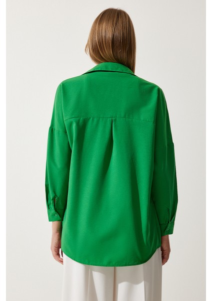 Oversize Basic Gömlek