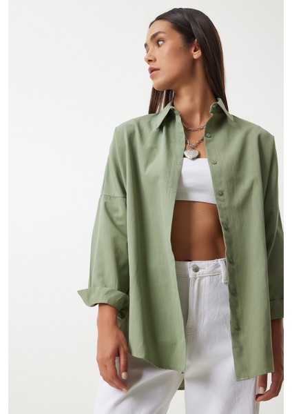 Oversize Basic Gömlek