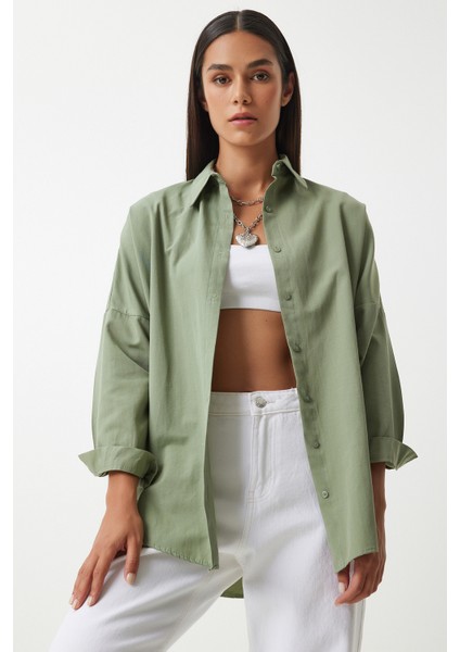 Oversize Basic Gömlek