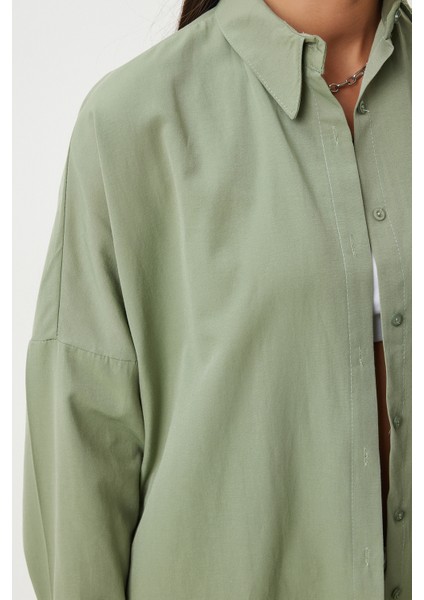 Oversize Basic Gömlek
