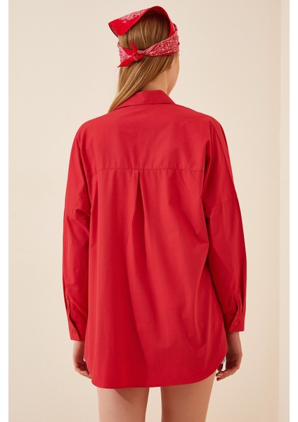 Oversize Basic Gömlek