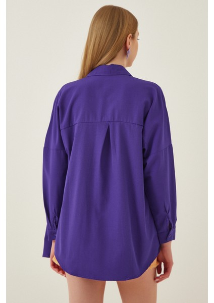 Oversize Basic Gömlek