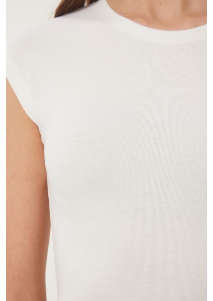 Basic Crop Örme Bluz fırsatları