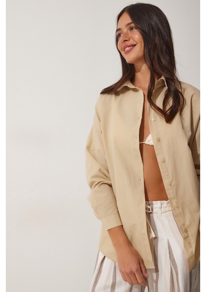 Oversize Basic Gömlek