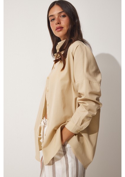 Oversize Basic Gömlek