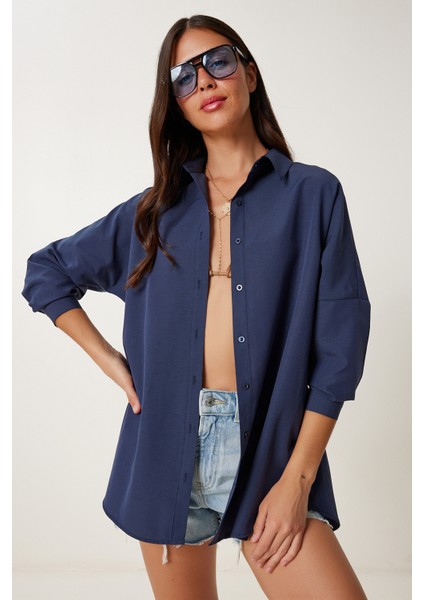 Oversize Basic Gömlek