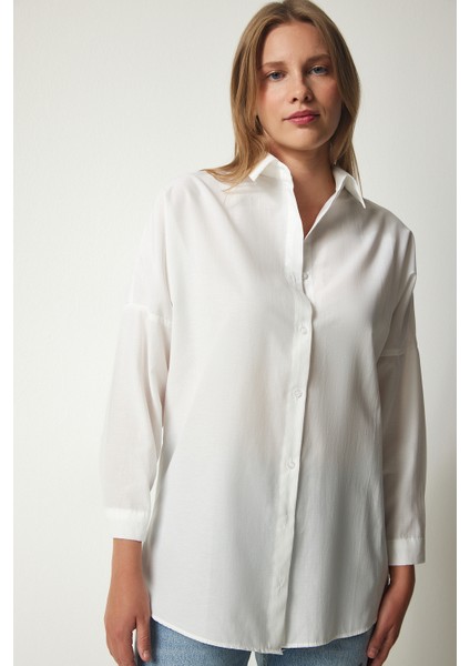 Oversize Basic Gömlek