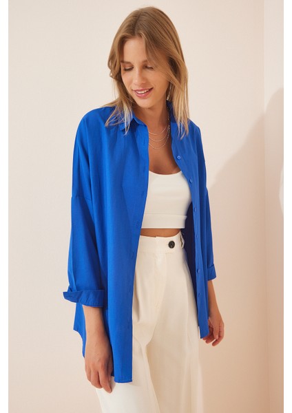 Oversize Basic Gömlek modelleri