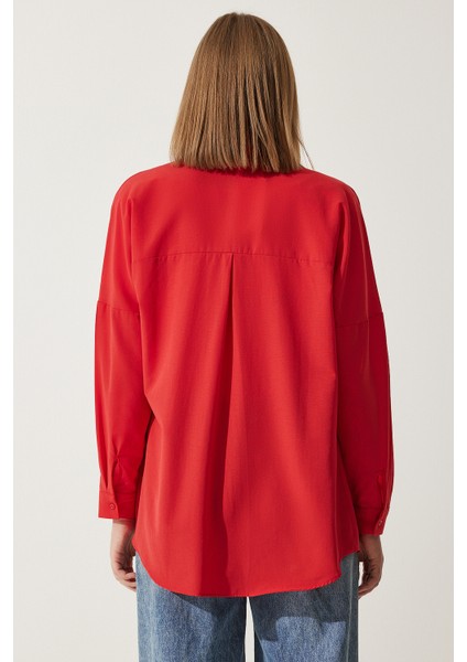 Oversize Basic Gömlek