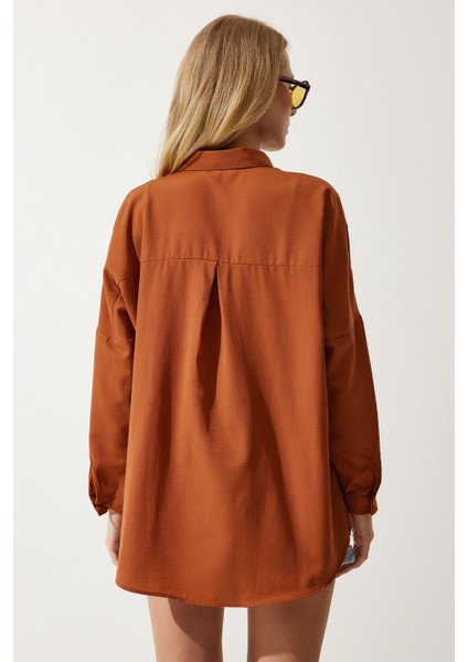 Oversize Basic Gömlek