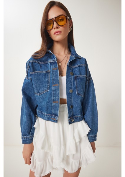 Cepli Denim Ceket
