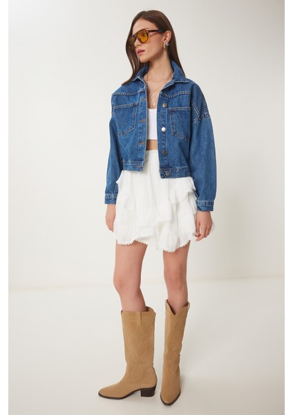 Cepli Denim Ceket