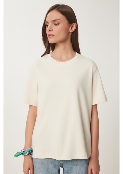 Basic Pamuklu Örme T-Shirt modelleri