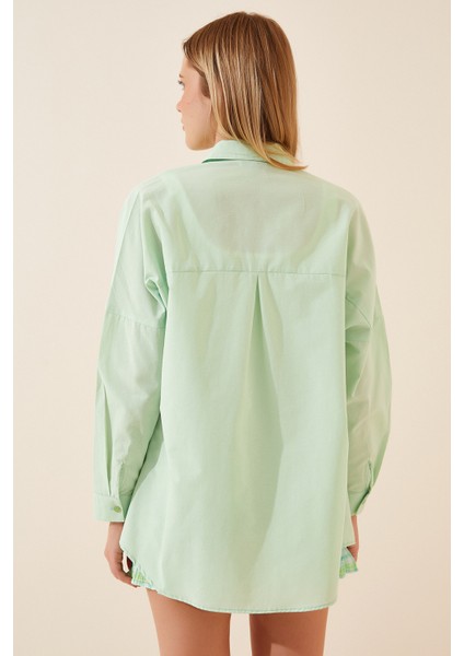 Oversize Basic Gömlek modelleri