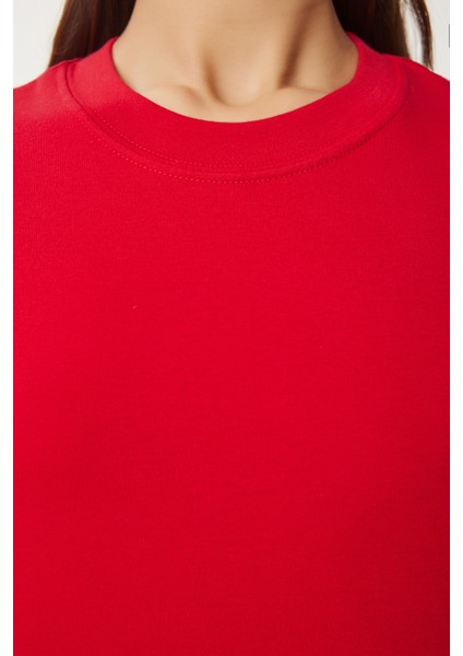 Pamuklu Basic Örme T-Shirt indirimleri