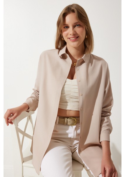 Oversize Basic Gömlek