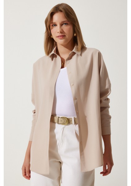 Oversize Basic Gömlek