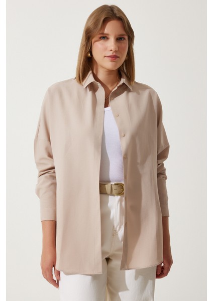 Oversize Basic Gömlek