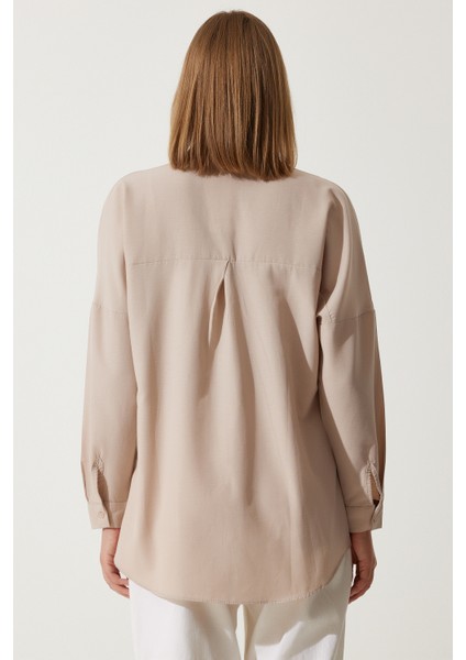 Oversize Basic Gömlek