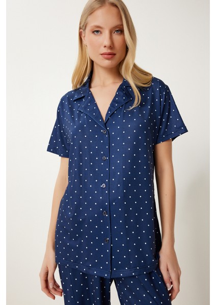 Desenli Esnek Yumuşak Dokulu Pijama Takımı