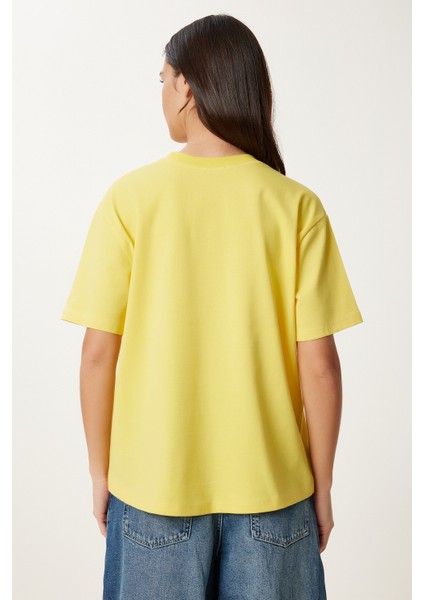 Kiraz Nakışlı Pamuklu Örme T-Shirt