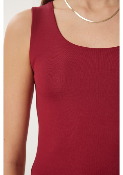 Kolsuz Sandy Bluz LAN0029 BORDO fiyatları