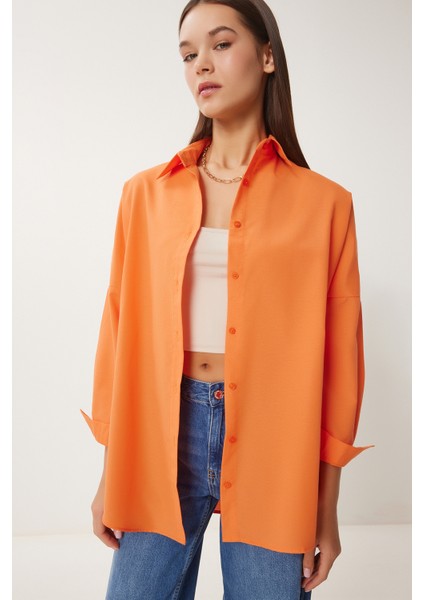 Oversize Basic Gömlek