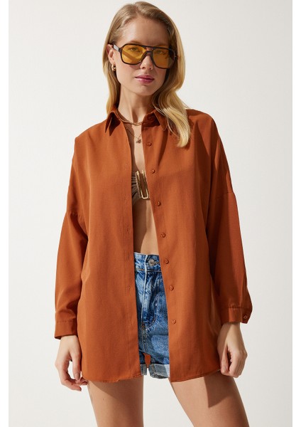Oversize Basic Gömlek LDD0003 TARÇIN