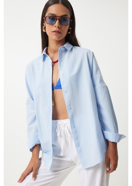 Oversize Basic Gömlek