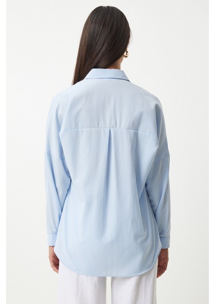 Oversize Basic Gömlek