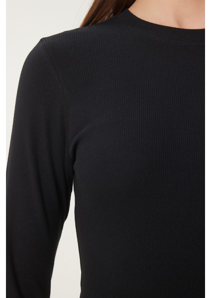 Fitilli Basic Örme Bluz