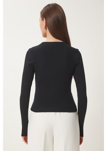 Fitilli Basic Örme Bluz