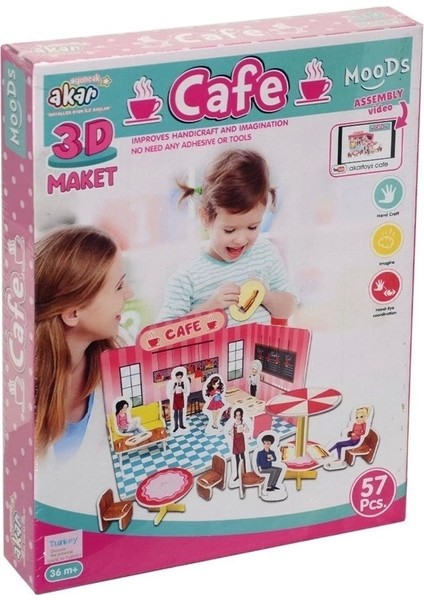 Bfs Cafe Maket 3 Boyutlu Puzzle