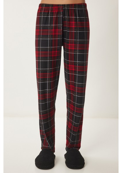 Kareli Gömlek Pantolon Örme Pijama Takımı