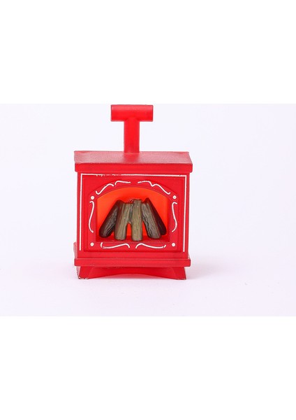 Minyatür LED Şömine, Dekoratif Işıklı Küçük Şömine, Mini LED Şömine Işığı, Sıcak Ambiyanslı Dekor, Maket ve Bebek Evine Özel, Gerçekçi Alev Efektli Minyatür LED Şömine,