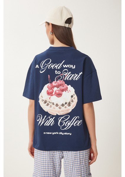 Kabartma Baskılı Örme T-Shirt